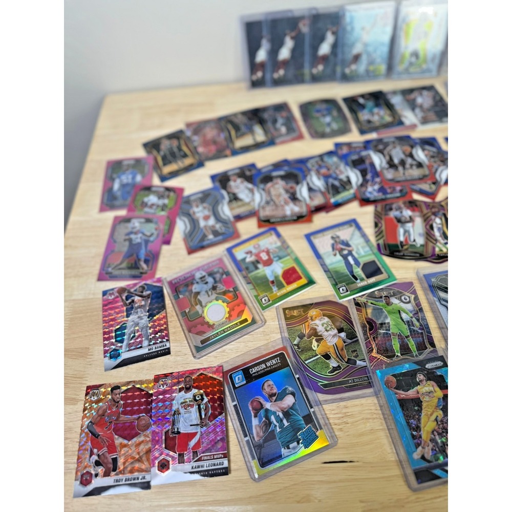 Sports Card Lot (200+ Cards) - Low End Cards Rookies Silvers SP Numbered READ - Picture 3 of 17